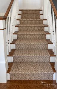 stair runner geo 4 Tempting Interiors with logo