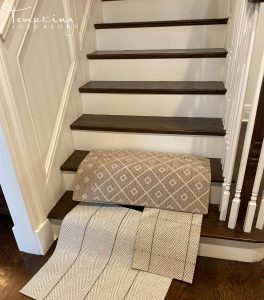 stair runner samples 2 Tempting Interiors with logo